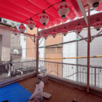 新橋 ビニールカーテン 居酒屋 店舗
